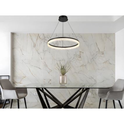 Regulējama LED lustra uz vada ALIANZ LED/60W/230V 3000-6000K Ø 80 cm + tālvadība