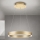 dimējama LED piekaramā lustra uz troses KOLK LED/40W/230V 2700/3000/4000K Ø 40 cm zelta
