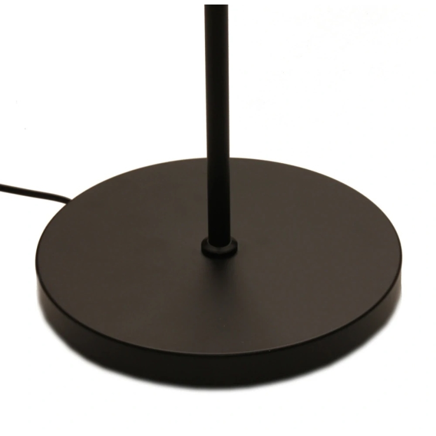 LED regulējamā grīdas lampa NORA LED/25W/230V 2200/3000/4000K + LED/5W 3000K melna + tālvadības pults