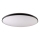 Dimējams LED griestu gaismeklis KERN LED/100W/230V 3000/4000/6000K Ø100 cm melns + tālvadības pults