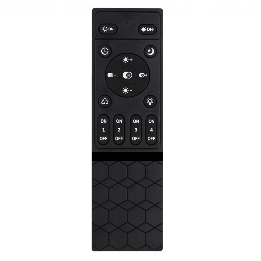 Dimmējams LED griestu gaismeklis LED/30W/230V 3000-6500K melns Wi-Fi Tuya + tālvadības pults