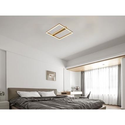 Dimējams LED griestu gaismeklis LED/60W/230V 3000-6500K + ar tālvadības pulti