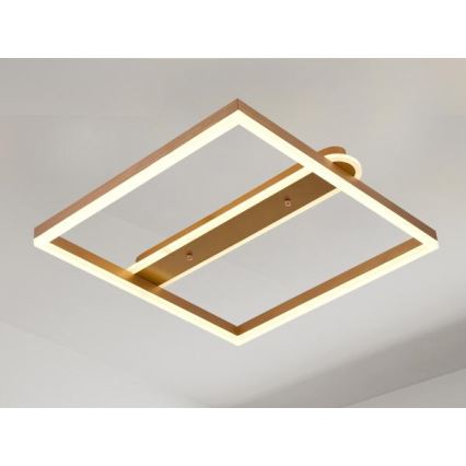 Dimējams LED griestu gaismeklis LED/60W/230V 3000-6500K + ar tālvadības pulti