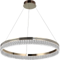 Dimējams LED kristāla lustrs uz troses THALIA LED/55W/230V 3000-6000K Ø 80 cm + tālvadības pults