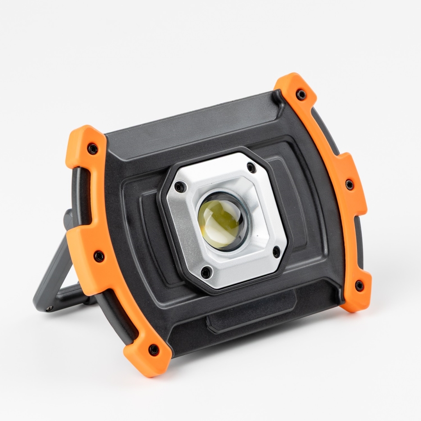 Dimējams uzlādējamais LED reflektors 10W/5V USB 6500K IP44