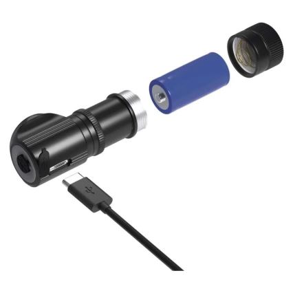 Dimējams uzlādējams LED galvas lukturis/800 mAh 3,7V