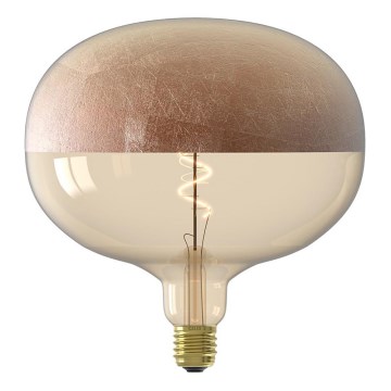 Dimmējama LED filamenta spuldze ar galotni E27, 4W, 230V, 1800K, vara krāsā, CRI 90