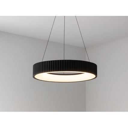 Regulējama LED lustra uz troses LED/75W/230V 3000–6500 K Ø 49 cm + tālvadība