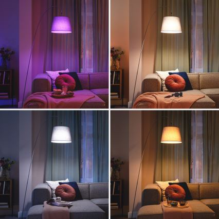 LED RGB dimmējama spuldze Philips SMART P45 E14/4,9W/230V 2200-6500K CRI 90