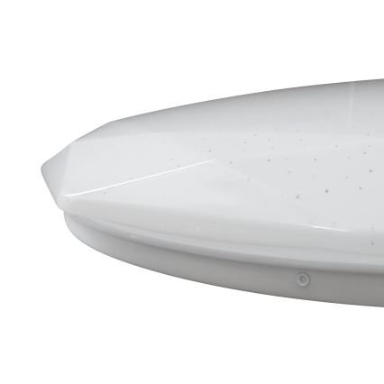 LED griestu gaismeklis ar regulējamu spilgtumu HEX LED/72W/230V 3000-6000K Ø 50 cm balts + tālvadības pults
