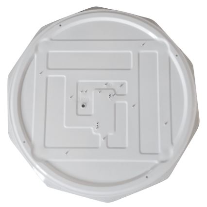 LED griestu gaismeklis ar regulējamu spilgtumu HEX LED/72W/230V 3000-6000K Ø 50 cm balts + tālvadības pults