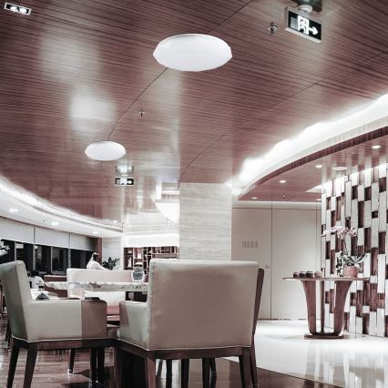 LED griestu gaismeklis ar regulējamu spilgtumu LED/60W/230V 3000K/4000K/6500K Ø 50 cm + tālvadības pults