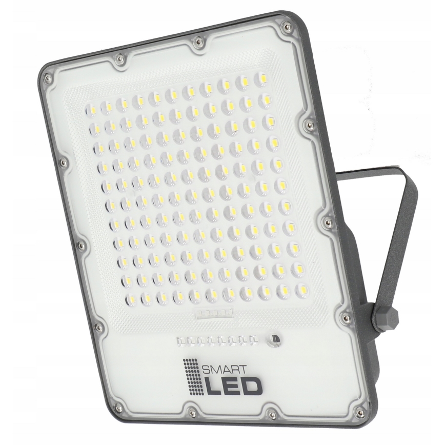 LED saules prožektors ar regulējamu spilgtumu LED/150W/3,2V 5000K 15000 mAh IP65 melns + tālvadība
