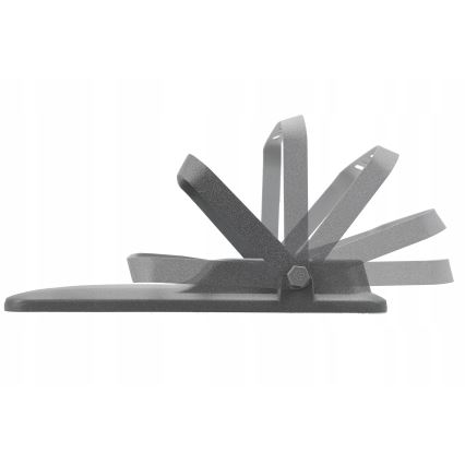 LED saules prožektors ar regulējamu spilgtumu LED/150W/3,2V 5000K 15000 mAh IP65 melns + tālvadība