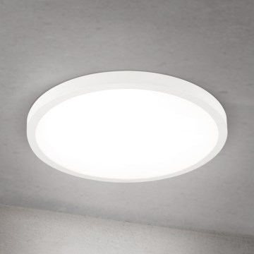 DISC LED griestu lampa ar regulējamu spilgtumu, LED/30W/230V, 2700/3000/4000K, Ø 40 cm, balta