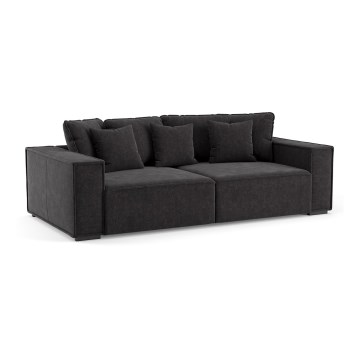 Dīvāns BOLZANO melns