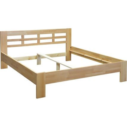 Divguļamā gulta no masīvkoks ANGELA 180x200 cm bērzs