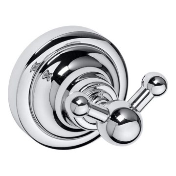 Divkāršs āķis 6,5x6,5 cm, sudraba krāsā