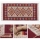 Divpusējs orientālais paklājs KILIM 80x150 cm sarkans/bēšs