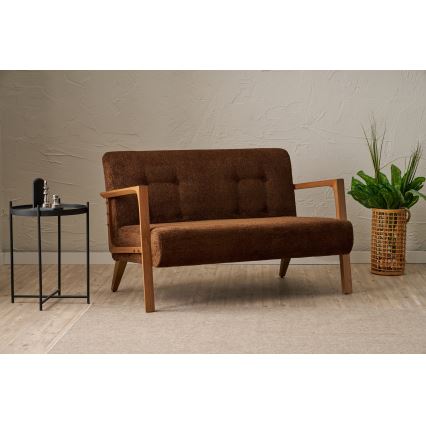 Divvietīgs dīvāns TUMI brūns