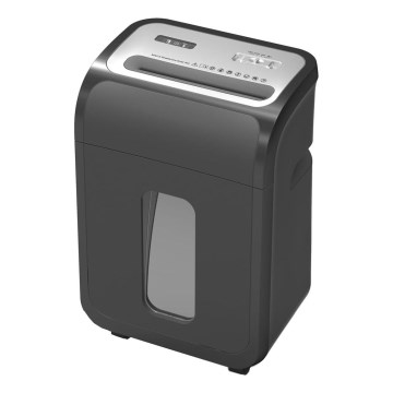 Dokumentu smalcinātājs A4, tilpums 22 l, 230V, melns