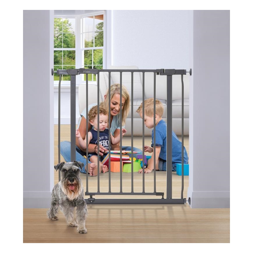 Dreambaby - Drošības sētiņa AVA 75-81 cm pelēka