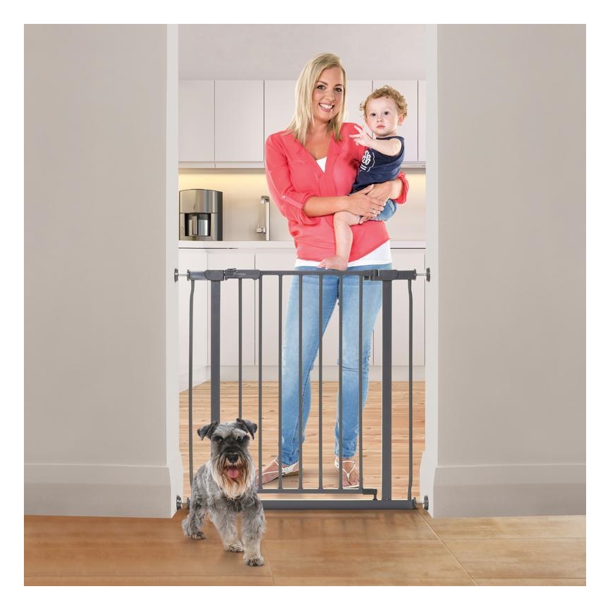 Dreambaby - Drošības sētiņa AVA 75-81 cm pelēka