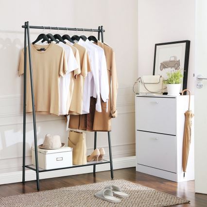 Drēbju pakaramais LINEA, melns