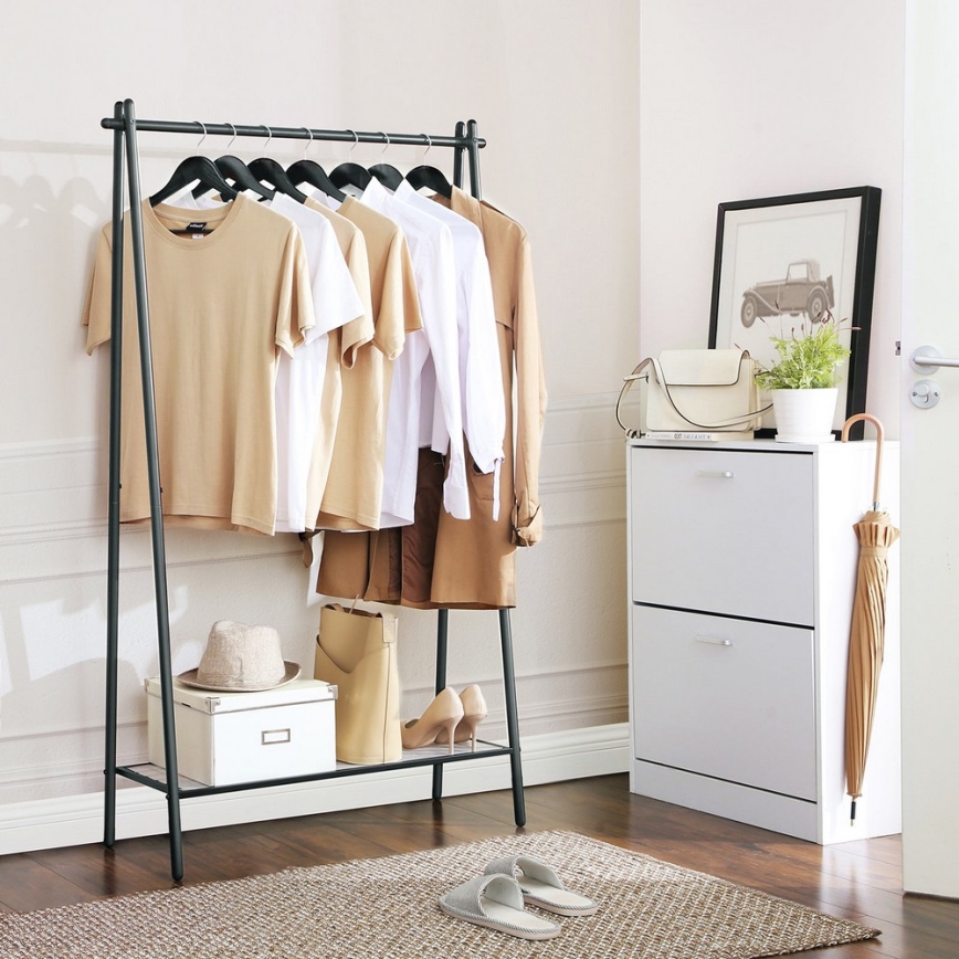 Drēbju pakaramais LINEA, melns