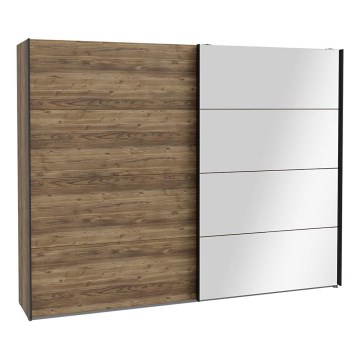 Drēbju skapis ar spoguli OREN 270x210 cm artisan ozols