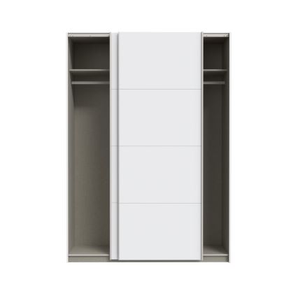 Drēbju skapis KARO 150x210 cm, balts