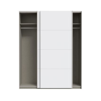 Drēbju skapis KARO 170x210 cm balts