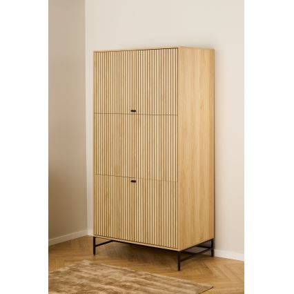 Drēbju skapis OLIVIA 99x200 cm ozols