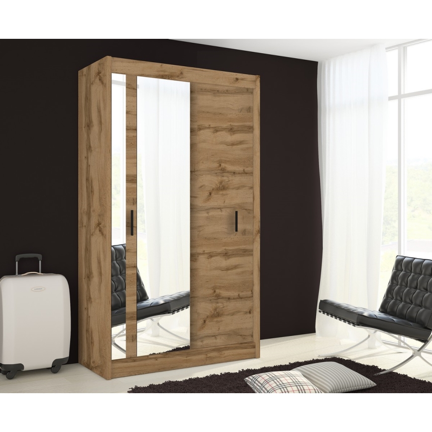 Drēbju skapis SABRINA 120x215 cm ozols woltan