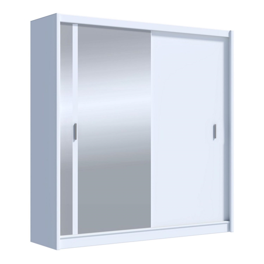 Drēbju skapis SABRINA 203x215 cm balta