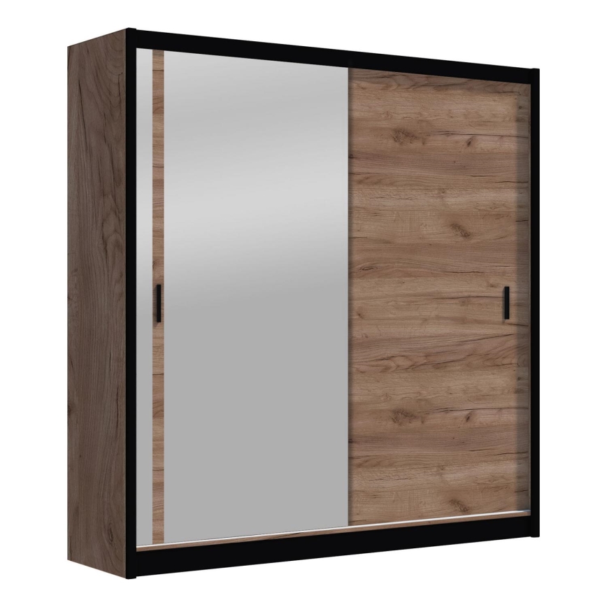 Drēbju skapis SABRINA 203x215 cm ozols craft