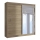 Drēbju skapis SABRINA 203x215 cm ozols sonoma
