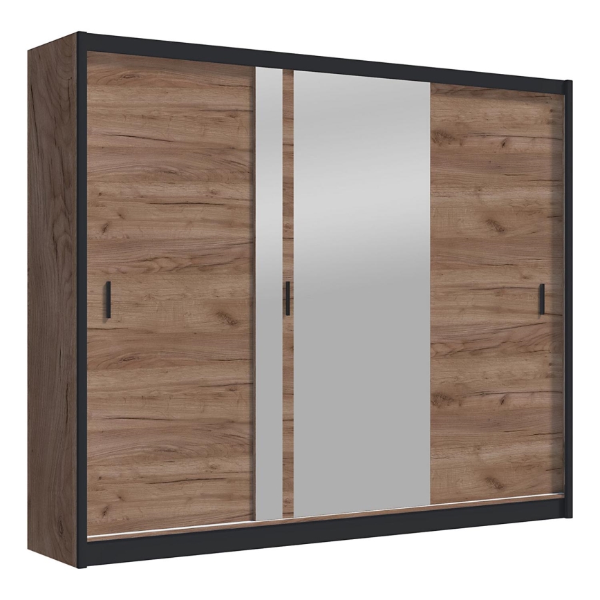 Drēbju skapis SABRINA 250x215 cm ozols craft