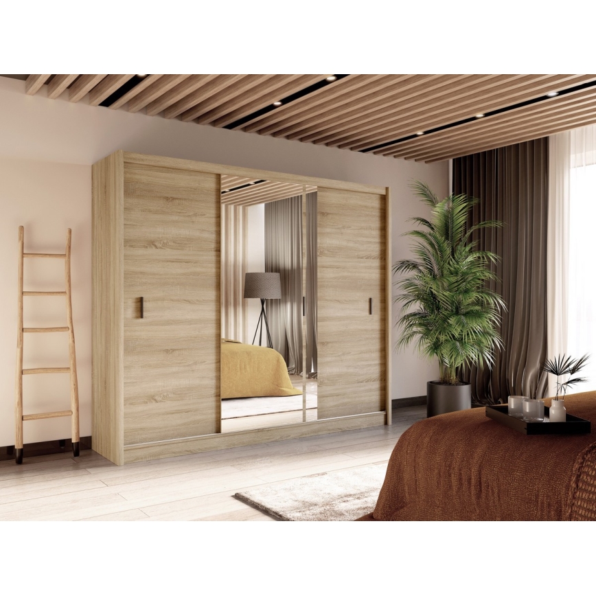 Drēbju skapis SABRINA 250x215 cm ozols sonoma