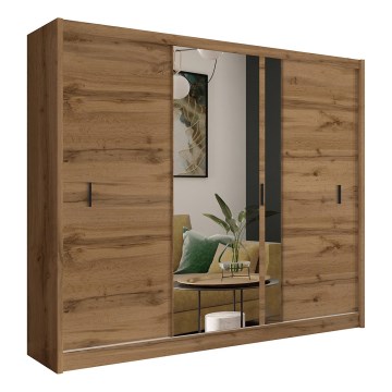 Drēbju skapis SABRINA 250x215 cm ozols woltan