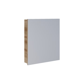 Dřevojas - Spoguļu vannas istabas skapītis NEXI 60x68 cm, ozols