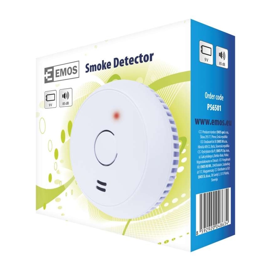 Dūmu detektors 1x9V