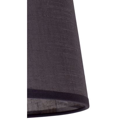 Duolla - Abažūrs galda lampai CLASSIC M E27 d. 24 cm antracīta