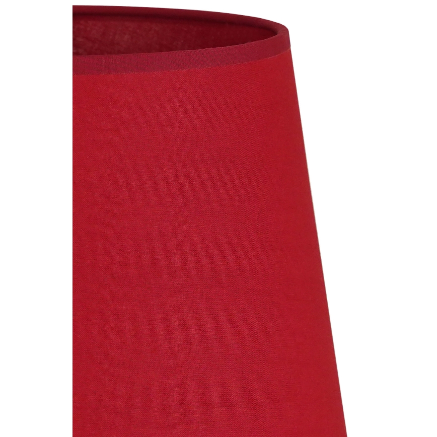 Duolla - Abažūrs galda lampai CLASSIC M E27 d. 24 cm sarkana