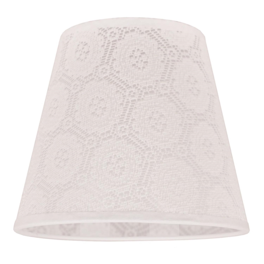 Duolla - Abažūrs galda lampai SOFIA XS E14 d. 18,5 cm balta