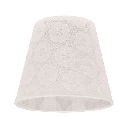 Duolla - Abažūrs galda lampai SOFIA XS E14 d. 18,5 cm balta