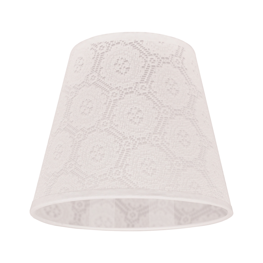 Duolla - Abažūrs galda lampai SOFIA XS E14 d. 18,5 cm balta