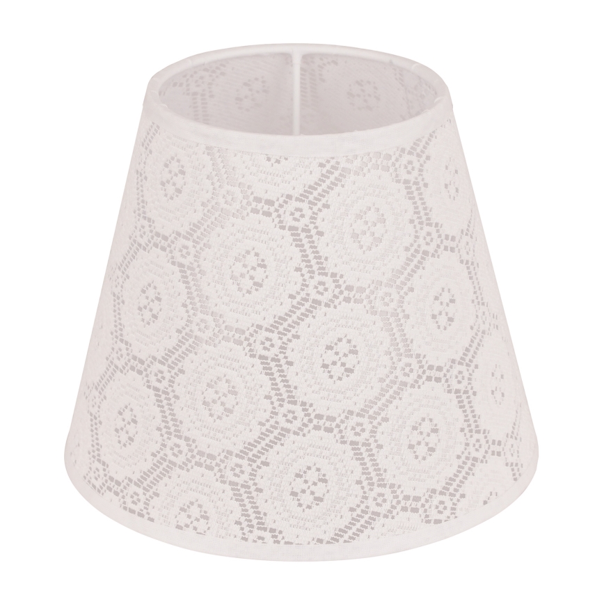 Duolla - Abažūrs galda lampai SOFIA XS E14 d. 18,5 cm balta