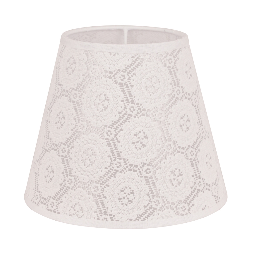 Duolla - Abažūrs galda lampai SOFIA XS E14 d. 18,5 cm balta