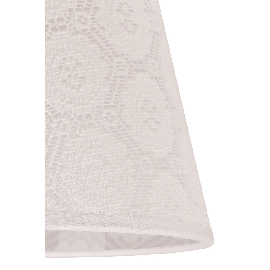 Duolla - Abažūrs galda lampai SOFIA XS E14 d. 18,5 cm balta